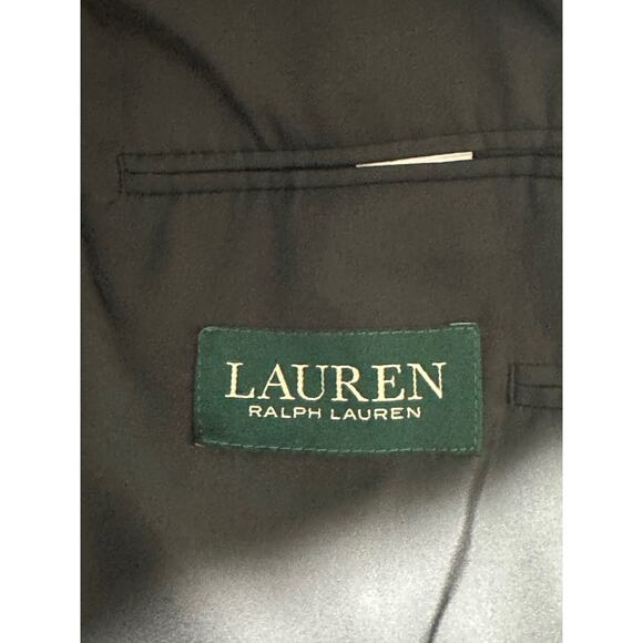Lauren Ralph Lauren Blazer Mens 40R Black 100% Wool Suit Jacket Classic Career - Picture 4 of 9